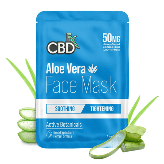 CBDfx Aloe Vera CBD Gesichtsmaske - cbdshoponline
